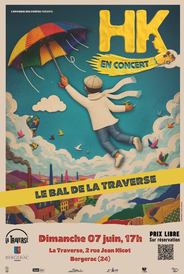 07 juin 2026 - HK en concert à Bergerac (24) - Concert à Bergerac au La Traverse le 7 juin 2026