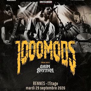 1000MODS + GRIM RHYTHM - Concert à Rennes au Le Liberté // L'Étage le 29 septembre 2026