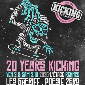 Poésie Zéro - Concert à Rennes au Le Liberté // L'Étage le 2 octobre 2026