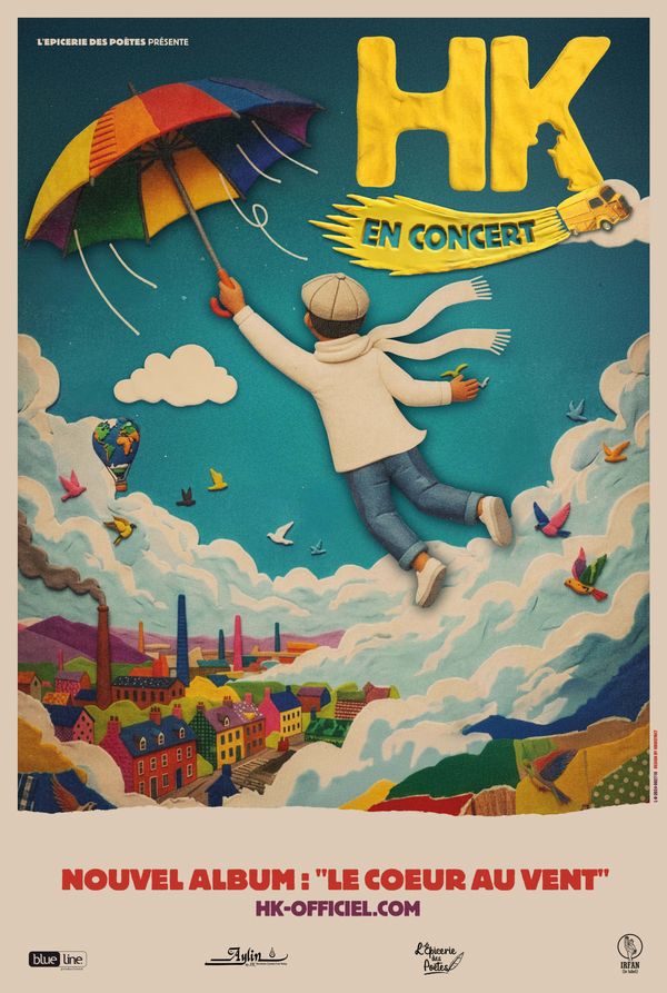 25 juin 2026 - HK en concert à Tours (37) - Concert à Tours au Le Bateau Ivre le 25 juin 2026