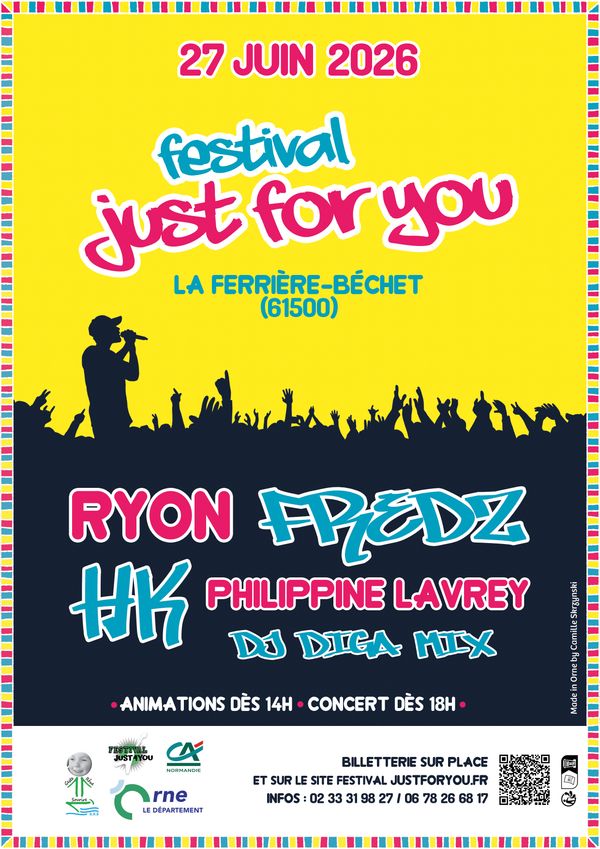 27 juin 2026 - HK en concert à La Ferrière-Béchet (61) - Concert à La Ferrière-Béchet au Festival Just For You le 27 juin 2026