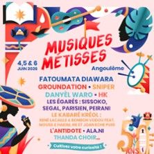 Festival Musiques Métisses - Concert à Angouleme au PARVIS DES CHAIS MAGELIS le 5 juin 2026