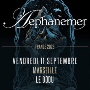 Aephanemer - Concert à Marseille au Le Dodu le 11 septembre 2026
