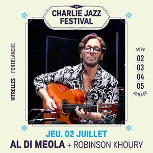 Al Di Meola - Concert à Vitrolles au DOMAINE DE FONTBLANCHE le 2 juillet 2026