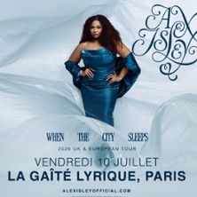Alex Isley - Concert à Paris au LA GAITE LYRIQUE le 10 juillet 2026