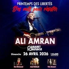Ali Amran - Concert à Paris au CABARET SAUVAGE le 26 avril 2026
