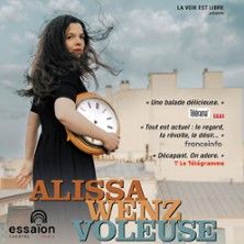 Alissa Wenz - Concert à Paris au Essaïon - Salle Cabaret le 17 septembre 2026