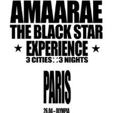 Amaarae - Concert à Paris au L'OLYMPIA le 26 avril 2026