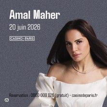 Amal Maher - Concert à Paris au CASINO DE PARIS le 20 juin 2026