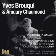 Amaury Chaumond - Concert à Paris au LE M. MUSEE DU VIN le 17 juillet 2026