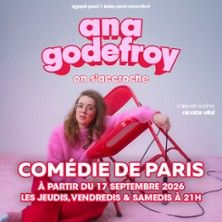 Ana Godefroy - Concert à Paris au Comédie de Paris le 25 septembre 2026
