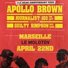 Apollo Brown - Concert à Marseille au Le Molotov le 22 avril 2026