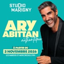 Ary Abittan - Concert à Paris au THEATRE MARIGNY - STUDIO le 1 décembre 2026