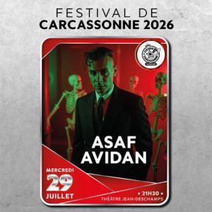 Asaf Avidan - Concert à Carcassonne au THEATRE JEAN DESCHAMPS (CARCASSONNE) le 29 juillet 2026