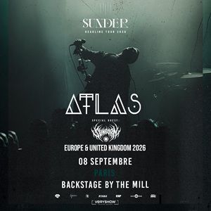 Atlas - Concert à Paris au LE BACKSTAGE BY THE MILL le 8 septembre 2026