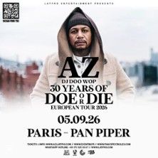 AZ - Concert à Paris au Pan Piper le 5 septembre 2026
