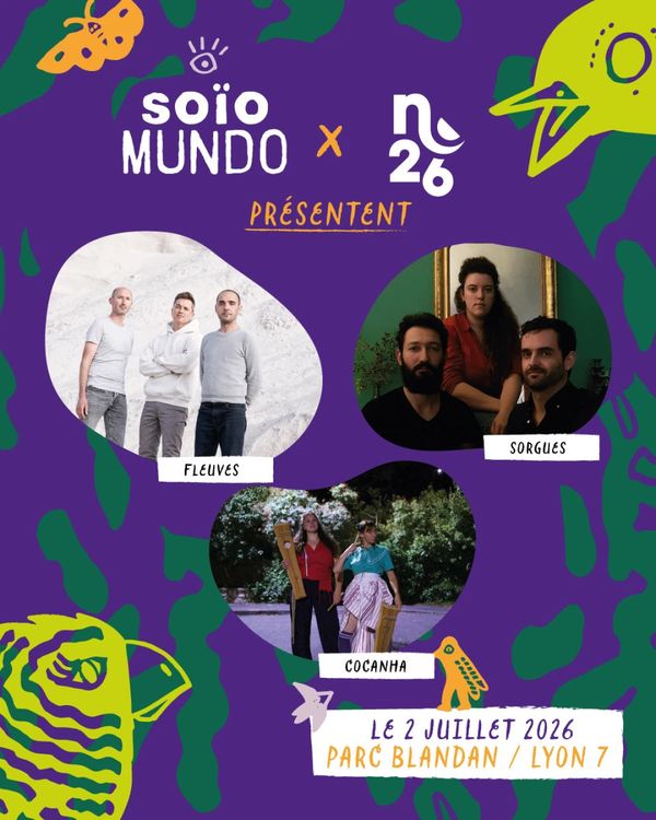 Bal folk - Soïo Mundo x Nuits de Fourvière - Concert à Lyon au 37 Rue du Repos, Lyon (69) le 2 juillet 2026