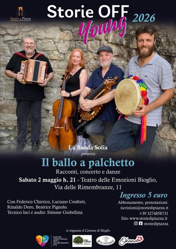 Banda Solìa Ricordi del Ballo a palchetto - Concert à Bioglio au Teatro delle Emozioni, Bioglio-Portula-Andrè, Italia le 2 mai 2026