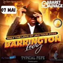 Barrington Levy - Concert à Paris au CABARET SAUVAGE le 7 mai 2026