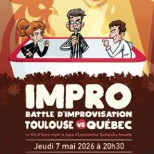 Battle d'Impro : Trio d'Impro vs. LIQA - Concert à Toulouse au La Comédie de Toulouse le 7 mai 2026