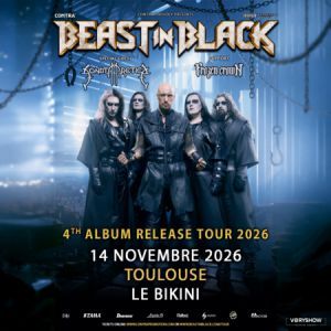 Beast In Black - Concert à Ramonville au LE BIKINI le 14 novembre 2026