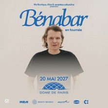 Benabar - Concert à Paris au DOME DE PARIS le 20 mai 2027