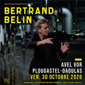 Bertrand Belin - Concert à Plougastel Daoulas au Espace Avel Vor le 30 octobre 2026