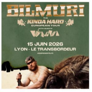 BILMURI - KINDA HARD TOUR - Concert à Villeurbanne au Transbordeur le 15 juin 2026