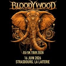Bloodywood - Concert à Strasbourg au La Laiterie - Grande Salle le 16 juin 2026