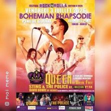 Festival Rocknrolla - Concert à Juan-les-pins au Pinède Gould Juan les Pins le 3 juillet 2026