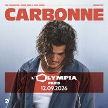 Carbonne - Concert à Paris au L'OLYMPIA le 12 septembre 2026