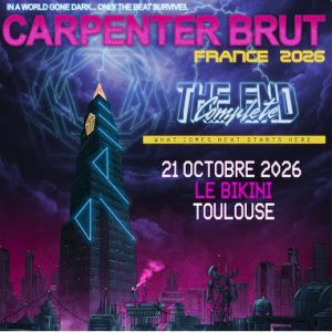 Carpenter Brut - Concert à Ramonville au LE BIKINI le 21 octobre 2026