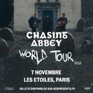 CHASING ABBEY - Concert à Paris au LES ETOILES le 7 novembre 2026