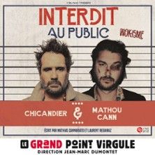 Chicandier et Mathou - Concert à Paris au Le Grand Point-Virgule - Majuscule le 9 juin 2026