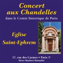 Chopin Schubert Mozart - Concert à Paris au Église Saint-Ephrem le 21 mai 2026