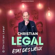 Christian Legal - Concert à Auray au THEATRE A L'OUEST - AURAY le 16 mai 2026