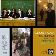 Club Nova X Antenna - Concert à Paris au La Dame de Canton le 9 juillet 2026