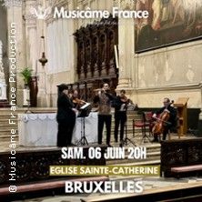 Ensemble Musicâme France - Concert à Bruxelles au Eglise Sainte-Catherine le 6 juin 2026
