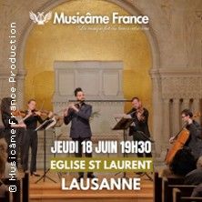 Ensemble Musicâme France - Concert à Lausanne au Eglise Saint-Laurent le 18 juin 2026