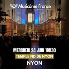 Ensemble Musicâme France - Concert à Nyon au TEMPLE DE NYON le 24 juin 2026