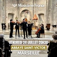 Ensemble Musicâme France - Concert à Marseille au Abbaye Saint-Victor le 24 juillet 2026