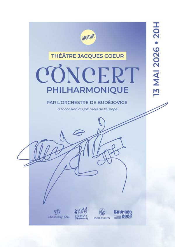 Concert philharmonique - Concert à Bourges au Théâtre Jacques Cœur le 13 mai 2026