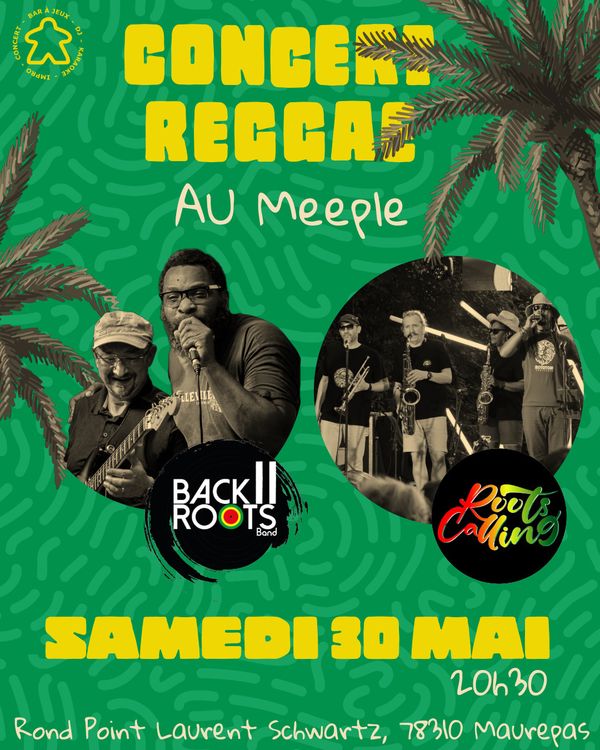 Concert Reggae au Meeple - Concert à Maurepas au Meeple le 30 mai 2026