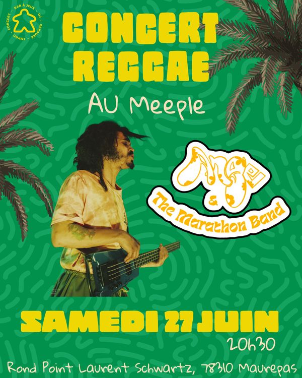 Concert Reggae au Meeple - Concert à Maurepas au Meeple le 27 juin 2026