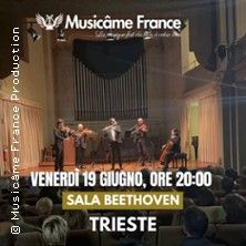 Ensemble Musicâme France - Concert à Trieste au Sala Beethoven le 19 juin 2026