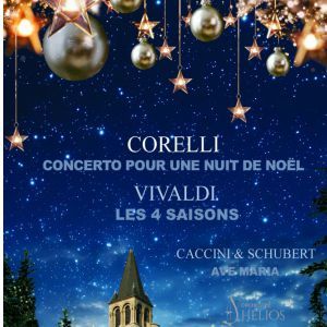 Concerto pour une Nuit de Noël de Corelli / Ave Maria de Caccini - Concert à Paris au Eglise Saint-Germain-des-Prés le 19 décembre 2026