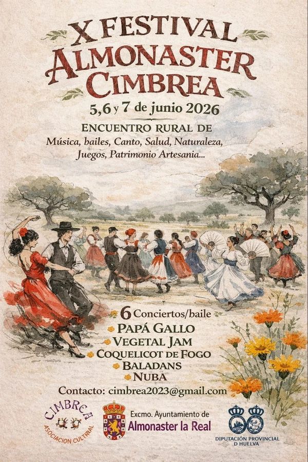 Concierto - Concert à Almonaster la Real au Almonaster la Real, Camino Martiago, Almonaster la Real, España le 6 juin 2026