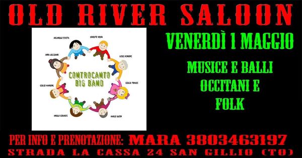 Controcanto - Concert à San Gillio au Old river saloon, San gillio, Italia le 1 mai 2026