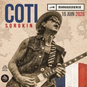 Coti - Concert à Paris au La Maroquinerie le 15 juin 2026