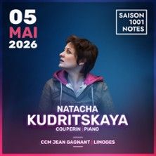 Natacha Kudritskaya - Concert à Limoges au Centre Culturel Jean Gagnant le 5 mai 2026